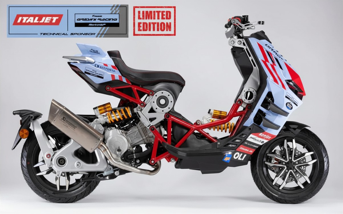 Italjet Dragster 300 Gresini Racing Tại Lâm Đồng - Chiếc Scooter Ý Khiến Dân Chơi Xe Phải Ngoái Nhìn