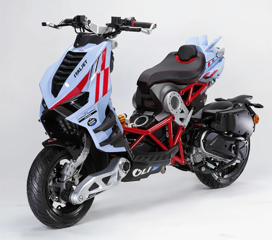 Italjet Dragster 300 Gresini Racing Tại Lâm Đồng - Chiếc Scooter Ý Khiến Dân Chơi Xe Phải Ngoái Nhìn