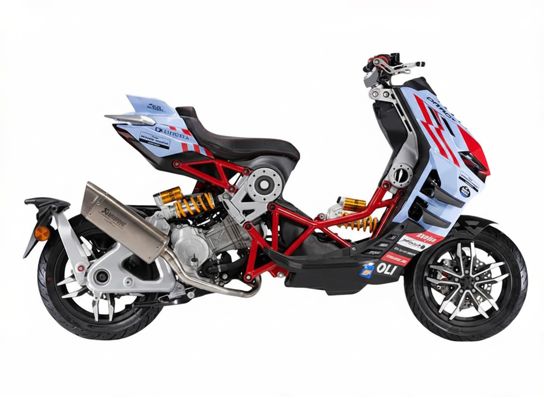 Italjet Dragster 300 Gresini Racing Tại Lâm Đồng - Chiếc Scooter Ý Khiến Dân Chơi Xe Phải Ngoái Nhìn