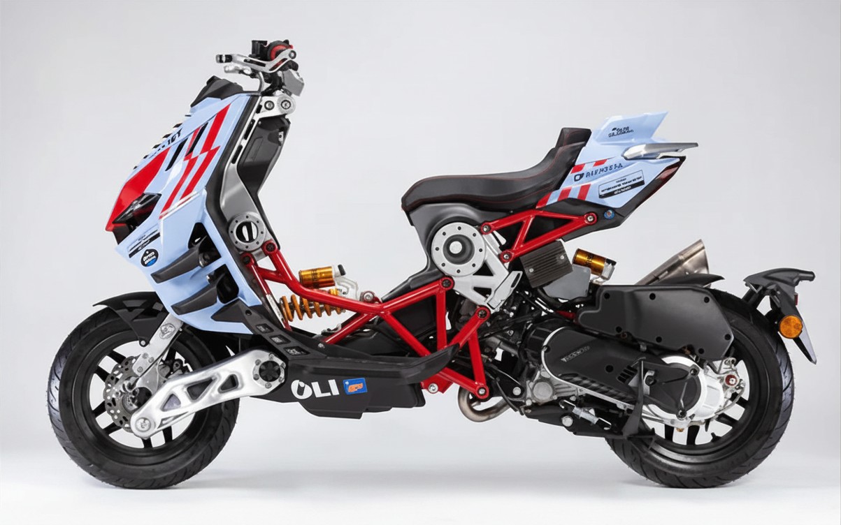 Italjet Dragster 300 Gresini Racing Tại Lâm Đồng - Chiếc Scooter Ý Khiến Dân Chơi Xe Phải Ngoái Nhìn