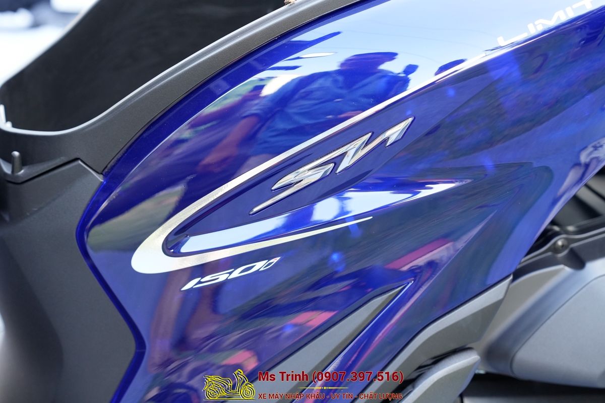 Honda SH150 Vetro Blue 2026 Limited Edition - Siêu phẩm SH Ý dàn áo xanh trong suốt cực hiếm tại Lâm Đồng