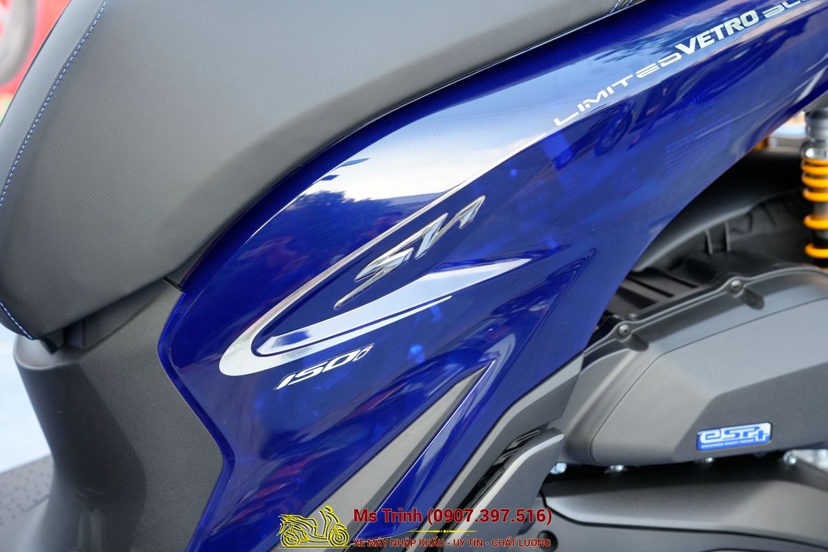 Honda SH150 Vetro Blue 2026 Limited Edition - Siêu phẩm SH Ý dàn áo xanh trong suốt cực hiếm tại Lâm Đồng