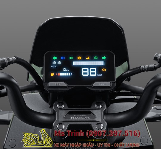 Honda Square X125 ABS - Mẫu xe 125cc thiết kế vuông độc đáo, trang bị ABS an toàn tại Lâm Đồng