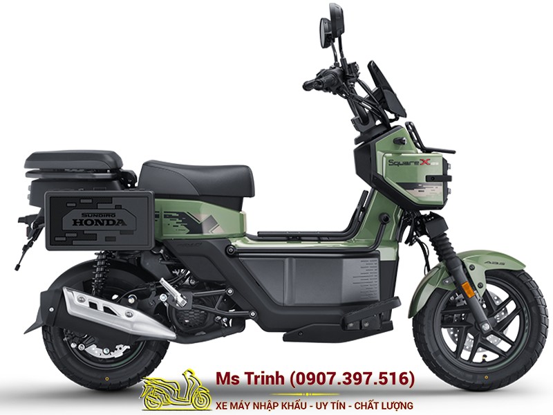 Honda Square X125 ABS - Mẫu xe 125cc thiết kế vuông độc đáo, trang bị ABS an toàn tại Lâm Đồng