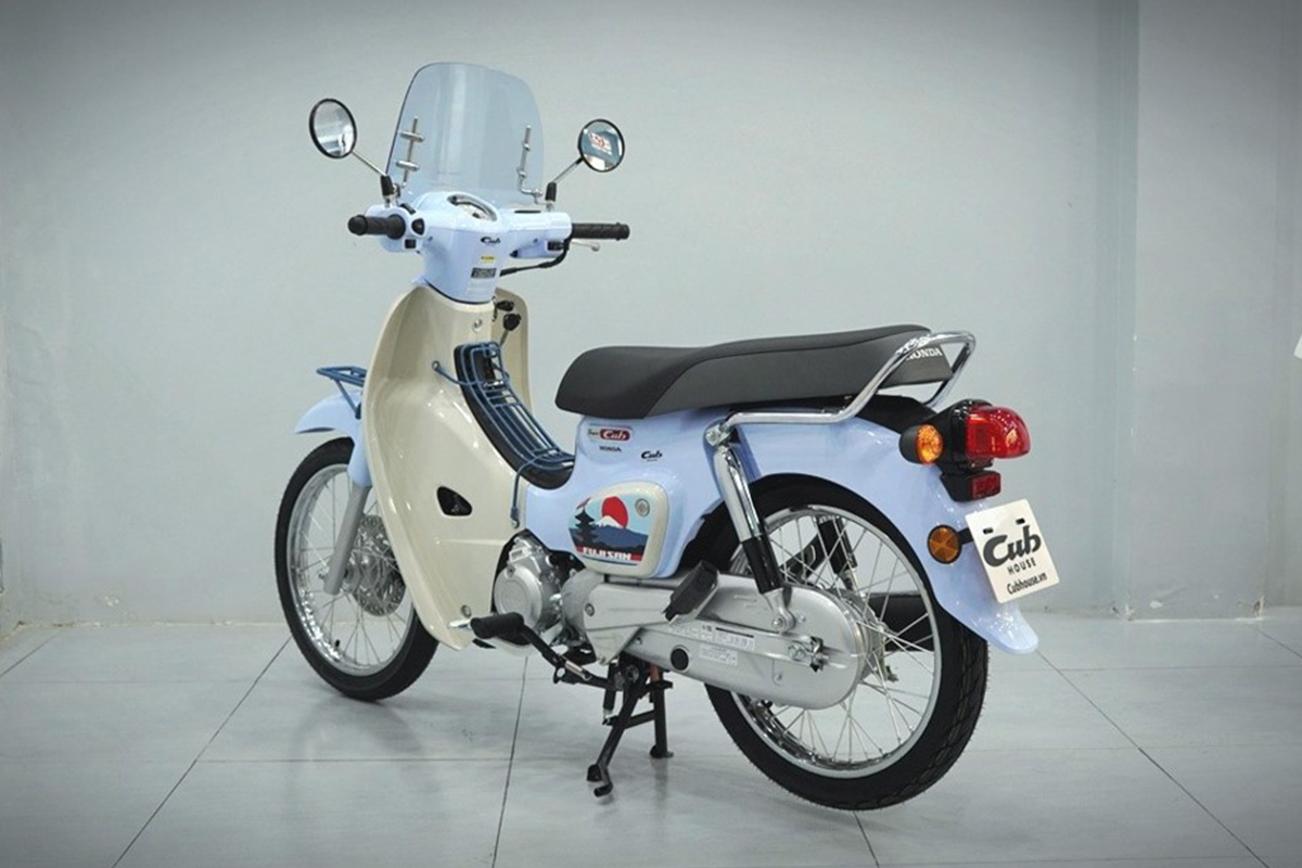 Thiết kế độc quyền của Honda Cub 110 Fujisan