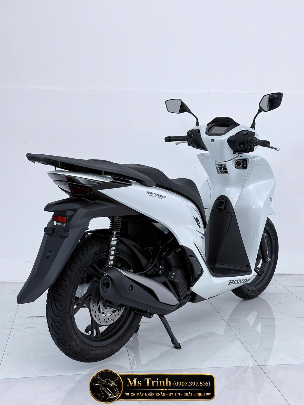 Thiết kế đuôi xe Honda SH150i Special Edition Standard nhập Ý