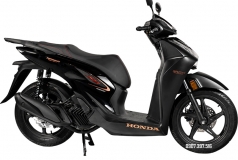 Honda SH150i nhập Ý 2026 Sporty màu đen tại Lâm Đồng - Mẫu SH Ý cao cấp được săn đón nhất hiện nay
